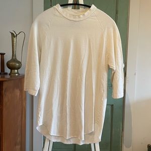 Jungmaven 3/4 sleeve raglan top S